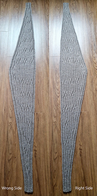 Coral Reef Scarf Knitting Pattern