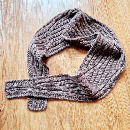 Coral Reef Scarf Knitting Pattern