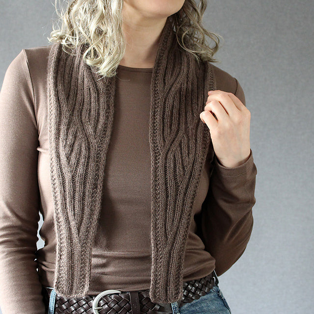 Coral Reef Scarf Knitting Pattern