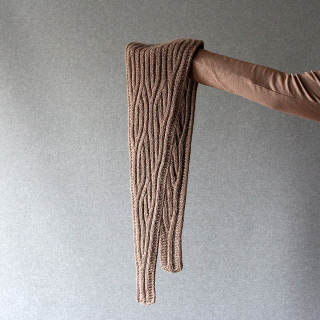 Coral Reef Scarf Knitting Pattern
