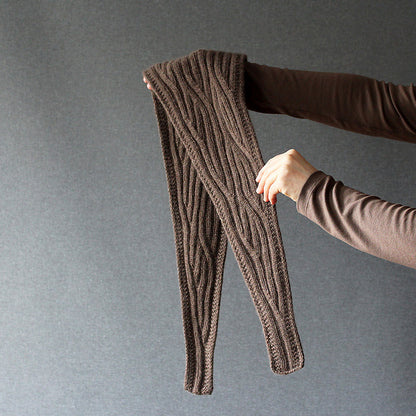 Coral Reef Scarf Knitting Pattern