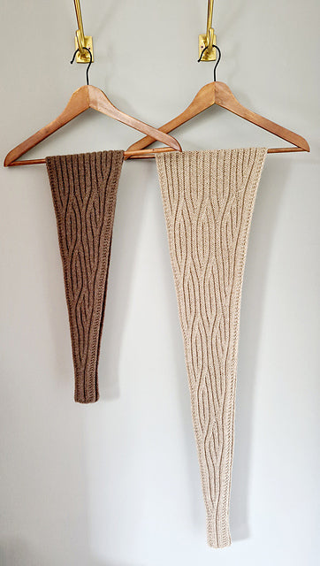 Coral Reef Scarf Knitting Pattern