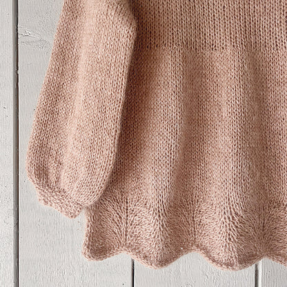 Wave Blouse Knitting Pattern