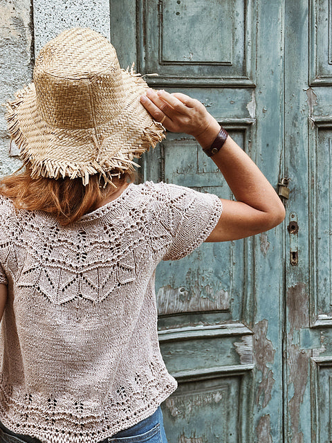 Lace Tee Knitting Pattern