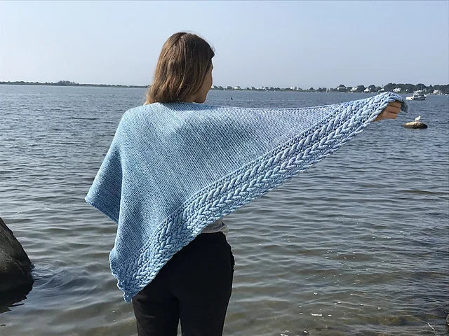 Cloudfall Shawl Knitting Pattern