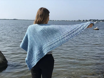 Cloudfall Shawl Knitting Pattern
