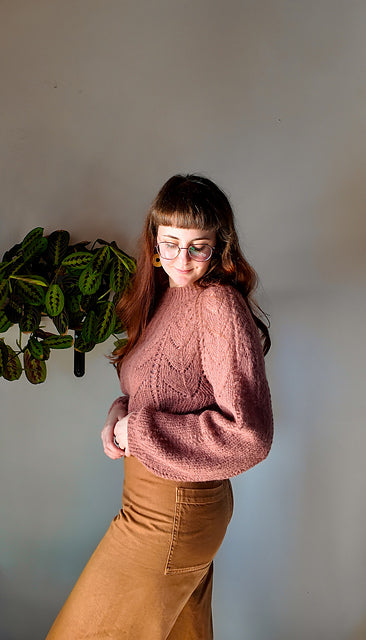 Textured Blouse Knitting Pattern