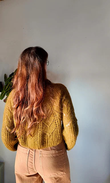 Textured Blouse Knitting Pattern