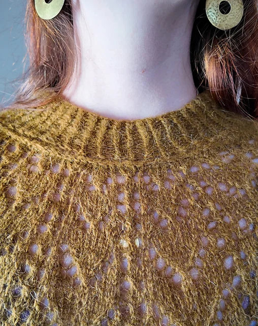 Textured Blouse Knitting Pattern
