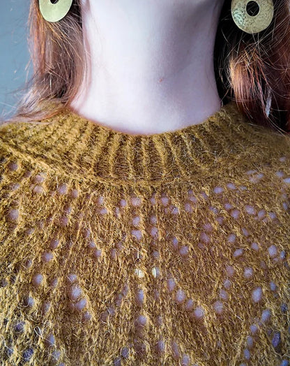 Textured Blouse Knitting Pattern