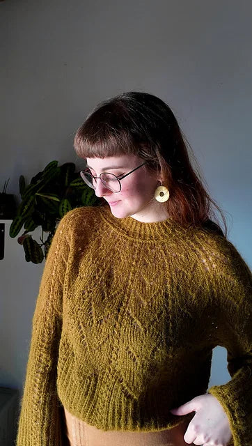 Textured Blouse Knitting Pattern
