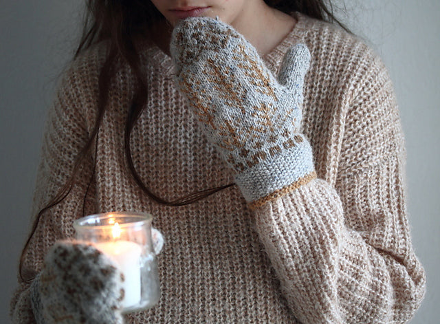 Winter Mittens Knitting Pattern