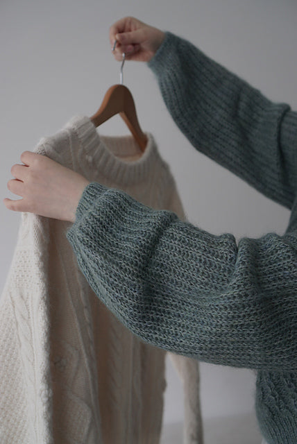 Soft Cable Cardigan Knitting Pattern