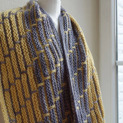 Cozy Zig Cowl Knitting Pattern