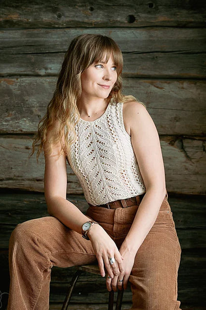 Sleeveless Lace Top Knitting Pattern