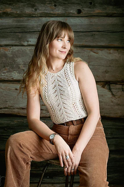 Sleeveless Lace Top Knitting Pattern