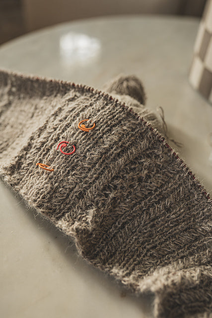 Textured Polo Knitting Pattern