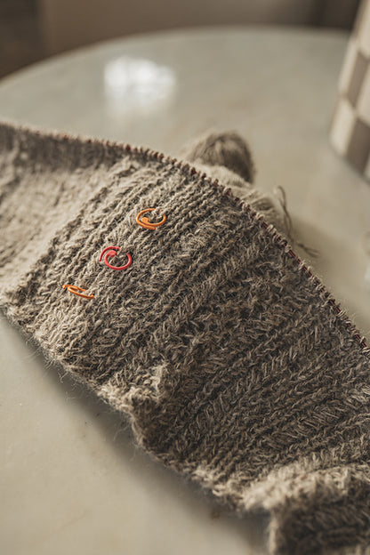 Textured Polo Knitting Pattern