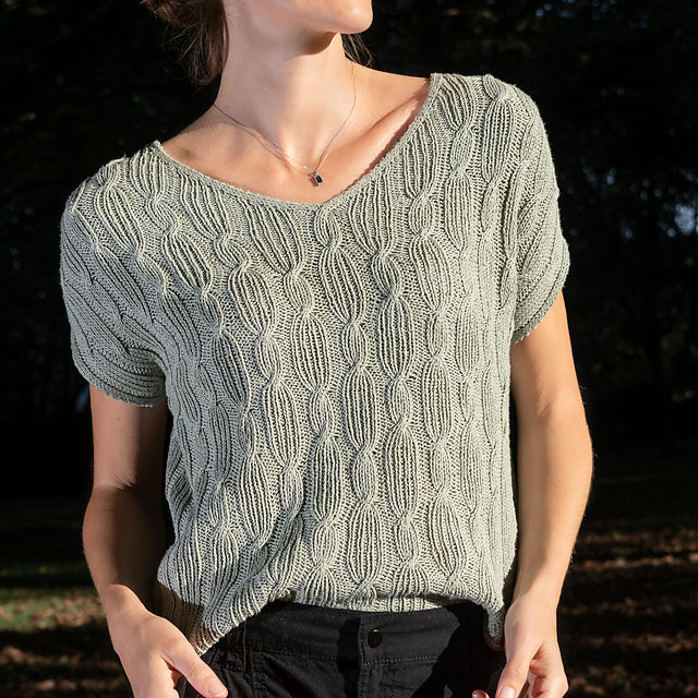 Drifting Wave Knitting Pattern