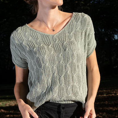 Drifting Wave Knitting Pattern