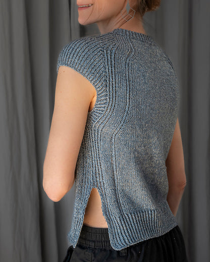 Slipover Tee  Knitting Pattern