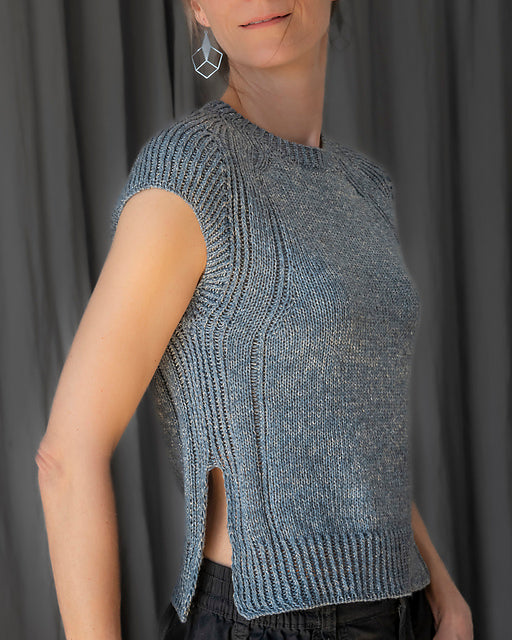 Slipover Tee  Knitting Pattern