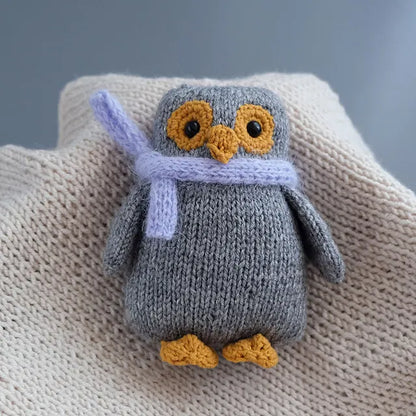 Mini Owl Knitting Pattern