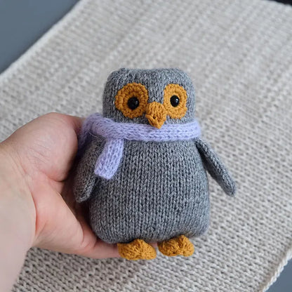 Mini Owl Knitting Pattern