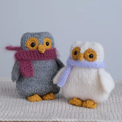 Mini Owl Knitting Pattern
