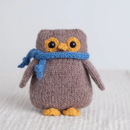 Mini Owl Knitting Pattern