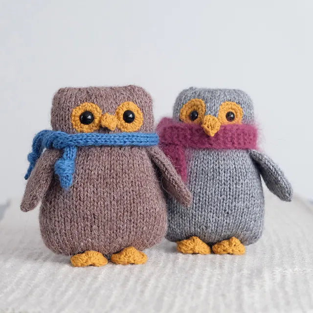 Mini Owl Knitting Pattern