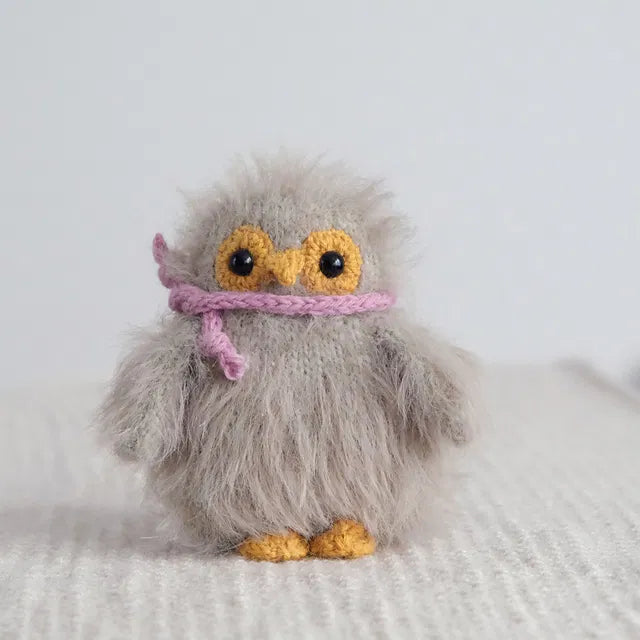 Mini Owl Knitting Pattern