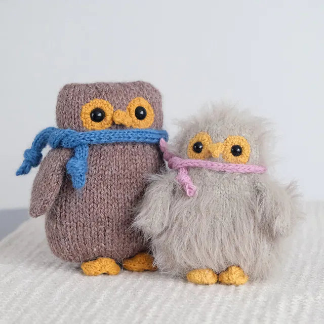 Mini Owl Knitting Pattern