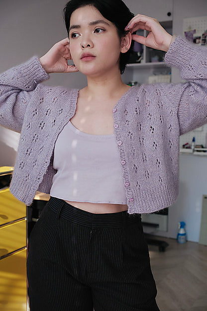 Lace Cardigan Knitting Pattern