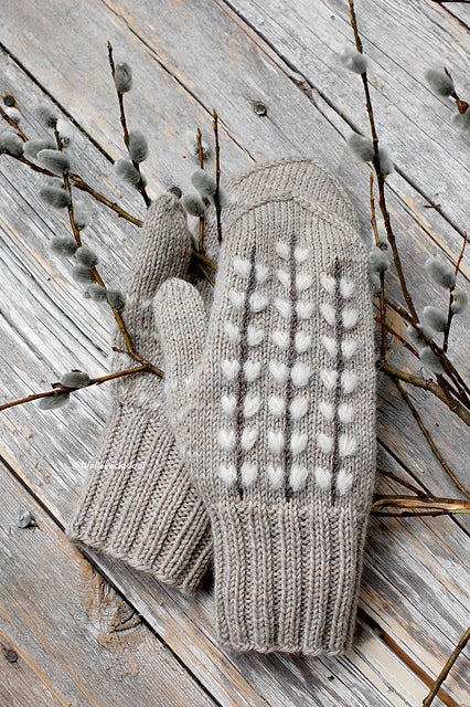 Soft Mittens Knitting Pattern