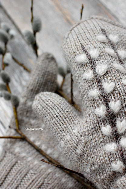 Soft Mittens Knitting Pattern