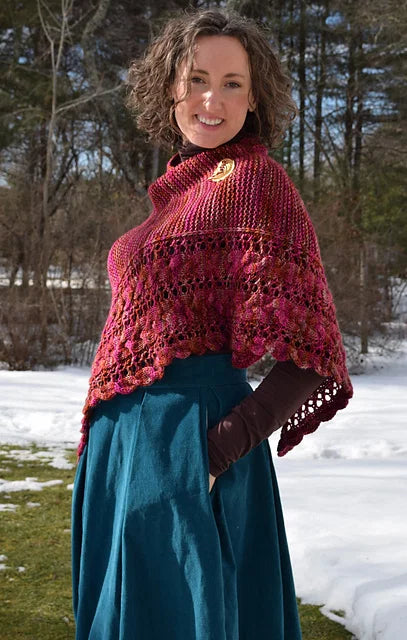 Cloudfall Shawl Knitting Pattern
