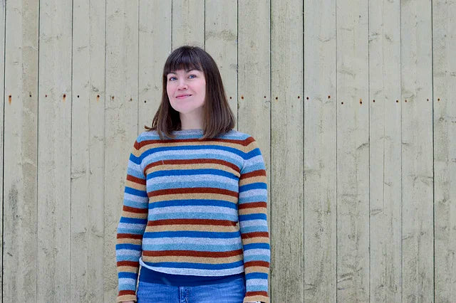 Colorline Sweater Knitting Pattern