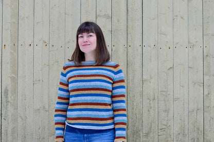 Colorline Sweater Knitting Pattern