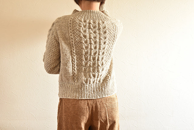 Classic Cable Sweater Knitting Pattern