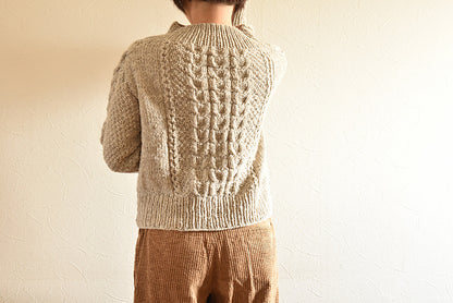 Classic Cable Sweater Knitting Pattern