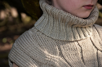 Chunky Cable Sweater Knitting Pattern