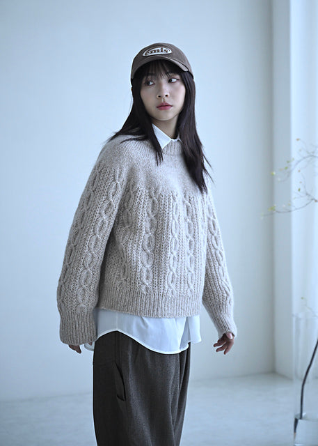 Tessa Sweater Knitting Pattern