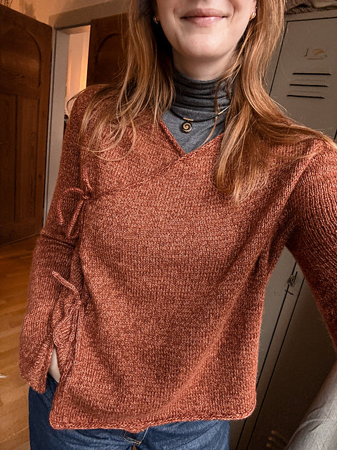 Wrap Cardigan Knitting Pattern