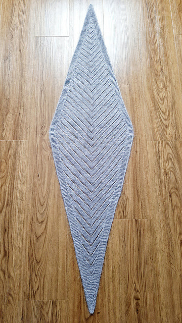 Dew Drops Scarf Knitting Pattern