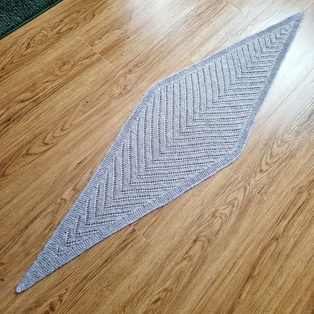 Dew Drops Scarf Knitting Pattern