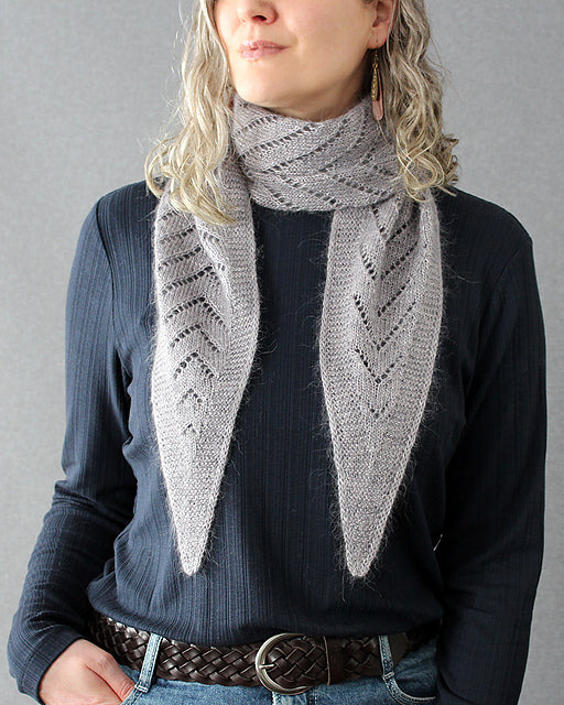 Dew Drops Scarf Knitting Pattern