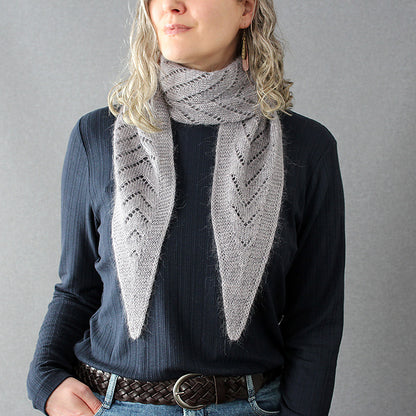 Dew Drops Scarf Knitting Pattern