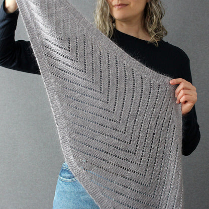 Dew Drops Scarf Knitting Pattern