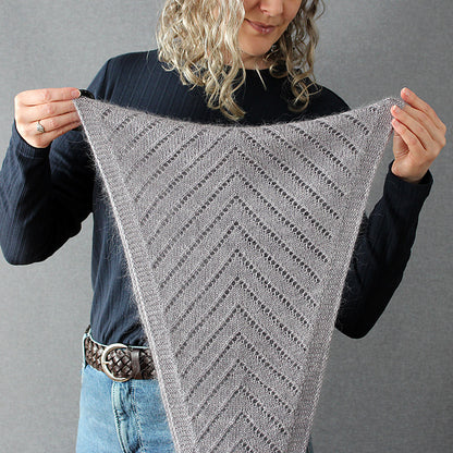 Dew Drops Scarf Knitting Pattern